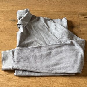 Burberry Long Sleeve Cotton Polo